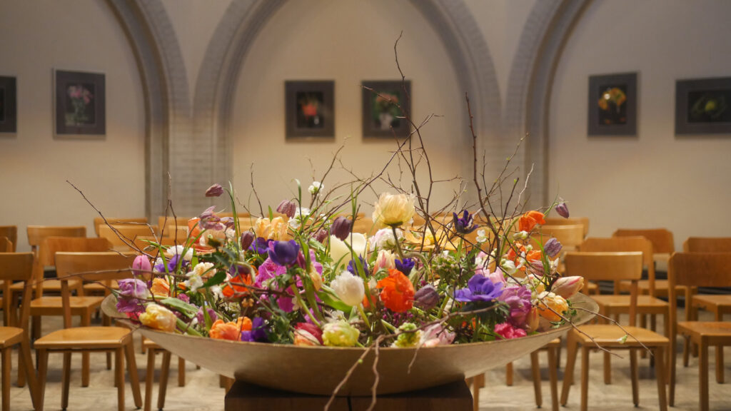 Dekoration im Kirchenraum